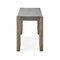 Alaterre Furniture Newport 40"L Faux Concrete Bench ANNP0371 - alternate 4